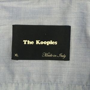 Kooples made in Italy light blue dress shirt